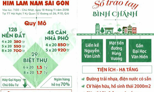 Chiêu lừa mượn danh ông lớn bất động sản để bán nhà