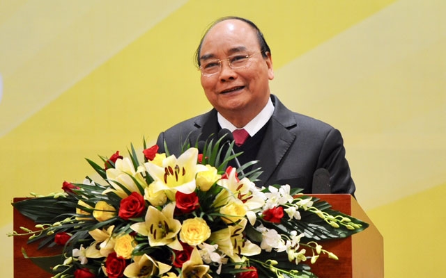 Thủ tướng Nguyễn Xuân Phúc dự hội nghị triển khai nhiệm vụ của Ngân hàng Nhà nước Việt Nam