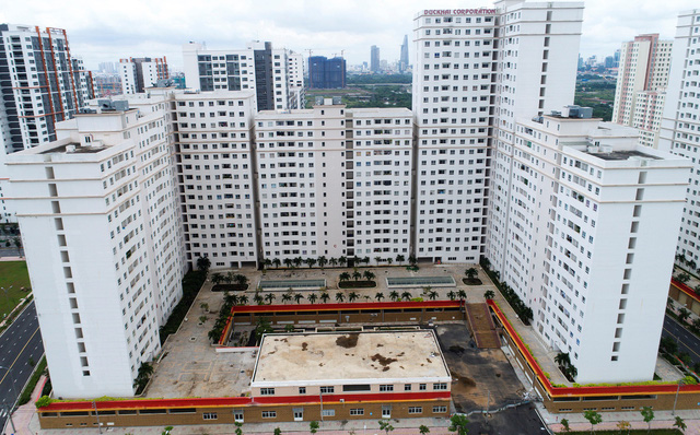 Nhà tái định cư khu 38,4ha Bình Khánh giá từ 6,6 triệu đồng/m2