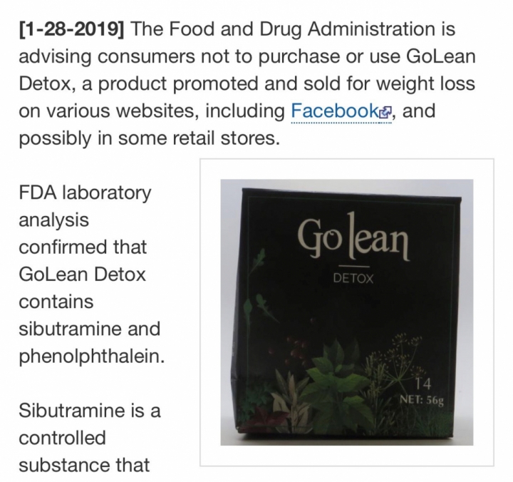 Công ty Mat Xi S.G nói gì về vụ trà giảm cân GoLean Detox chứa chất cấm?