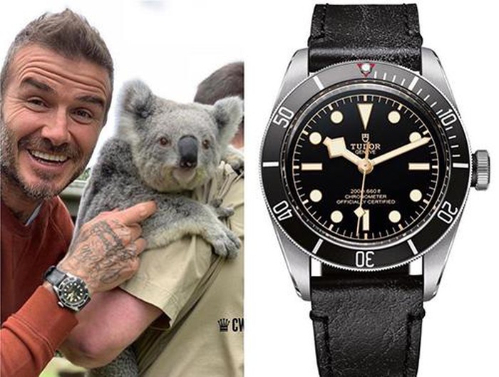“Mê mẫn” trước chiếc đồng hồ Tudor Black Bay mà David Beckham diện khi sang Việt Nam