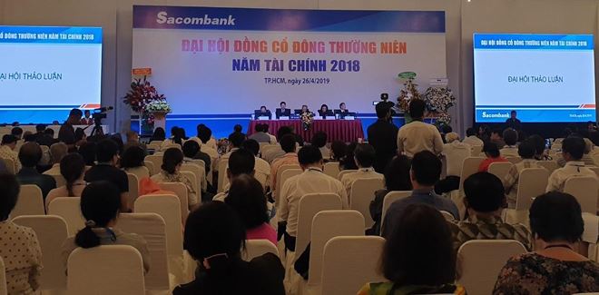 Đại Hội Đồng Cổ Đông Thường Niên Năm Tài Chính 2018 - Ngân Hàng Sacombank