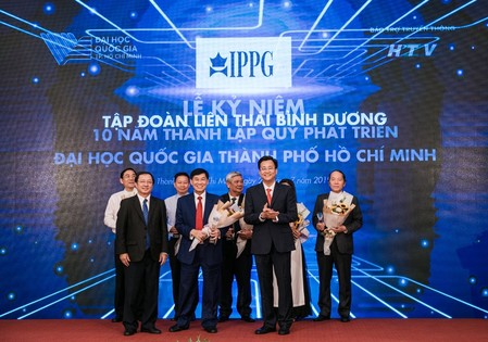 IPPG ký kết hợp tác tài trợ 10 triệu USD cho Quỹ Phát Triển Đại học Quốc Gia TP.HCM