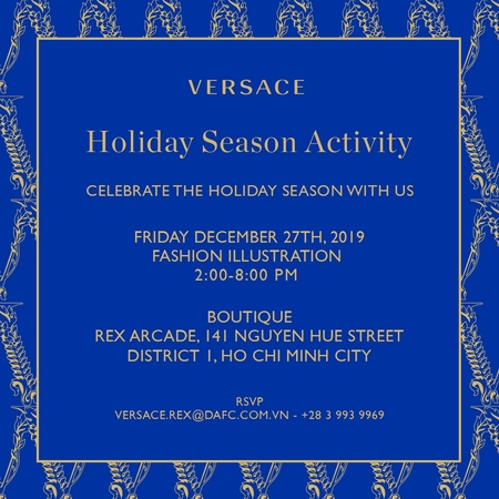 Versace và sự kết hợp lần đầu tiên với họa sĩ Việt Nam