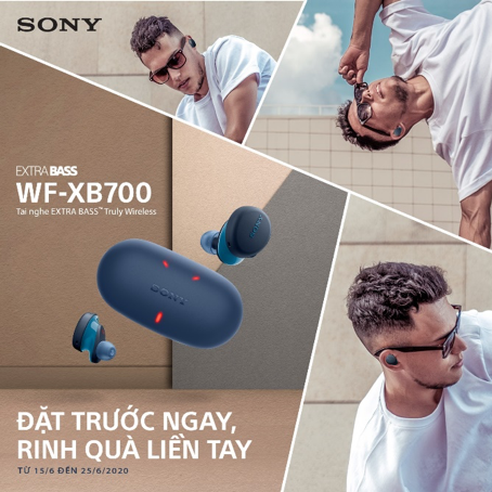SONY RA MẮT TAI NGHE EXTRA BASS™ TRULY WIRELESS WF-XB700
