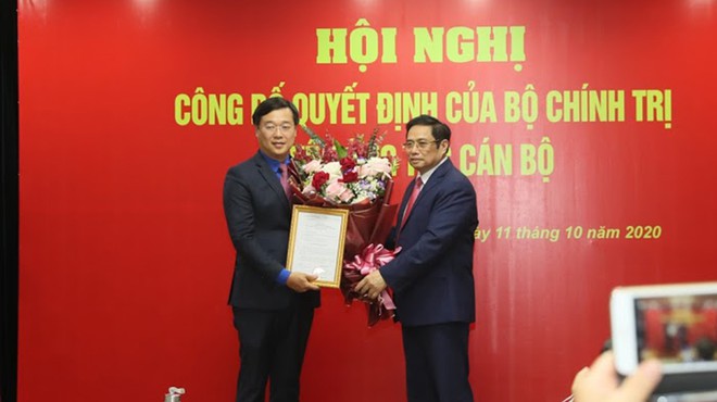Anh Lê Quốc Phong được giới thiệu để bầu Bí thư Tỉnh ủy Đồng Tháp