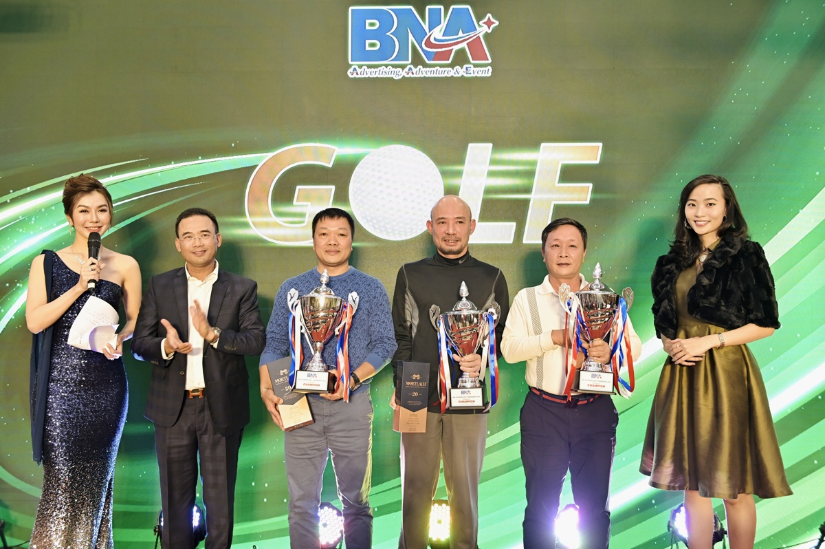 BNA tổ chức đêm gala ấn tượng mừng sinh nhật với các golfer tại sân Yên Dũng