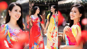 Hoa hậu Châu Ngọc Bích cùng Phù Bảo Nghi làm ‘nàng Xuân’ của NTK Ngô Nhật Huy