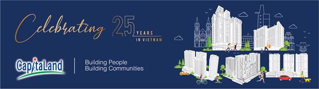 CapitaLand hỗ trợ 1 tỷ đồng thông qua chiến dịch “Trao yêu thương, Tỏa hy vọng” kêu gọi cộng đồng chung tay giúp đỡ trẻ em khó khăn tại Việt Nam