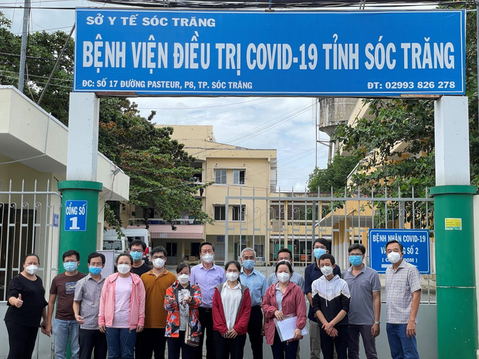 Bệnh viện Bệnh Nhiệt đới TP HCM chi viện Bệnh viện Điều trị Covid-19 tỉnh Sóc Trăng