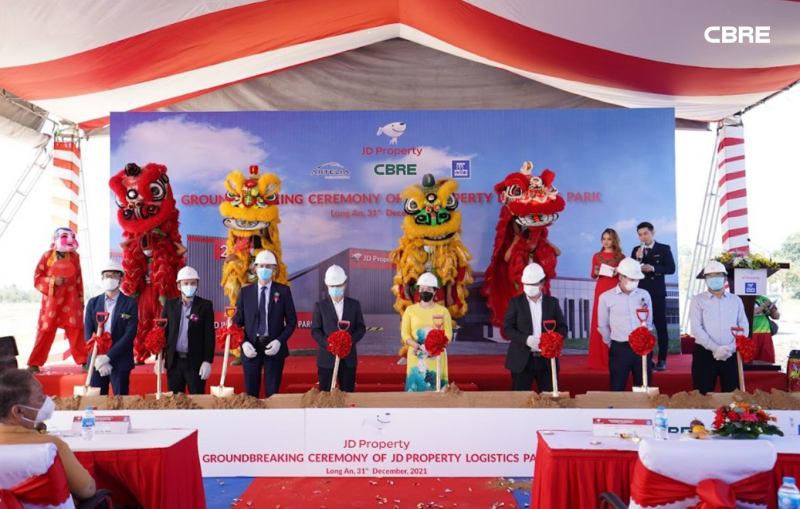 CBRE TRỞ THÀNH ĐƠN VỊ MARKETING VÀ CHO THUÊ ĐỘC QUYỀN CỦA DỰ ÁN NHÀ KHO TIÊU CHUẨN QUỐC TẾ TẠI LONG AN