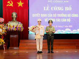 Thượng tá Nguyễn Hồng Phong làm Giám đốc Công an tỉnh Hà Tĩnh