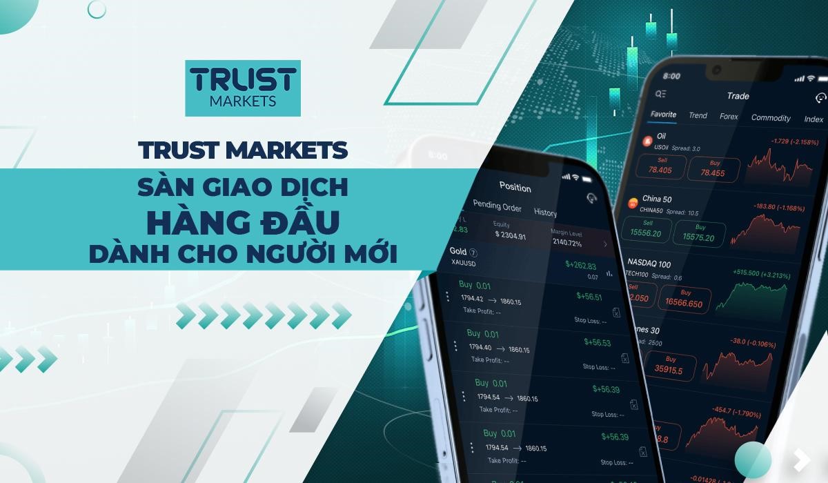 Trust Markets - Sàn Giao Dịch Hàng Đầu Dành Cho Người Mới