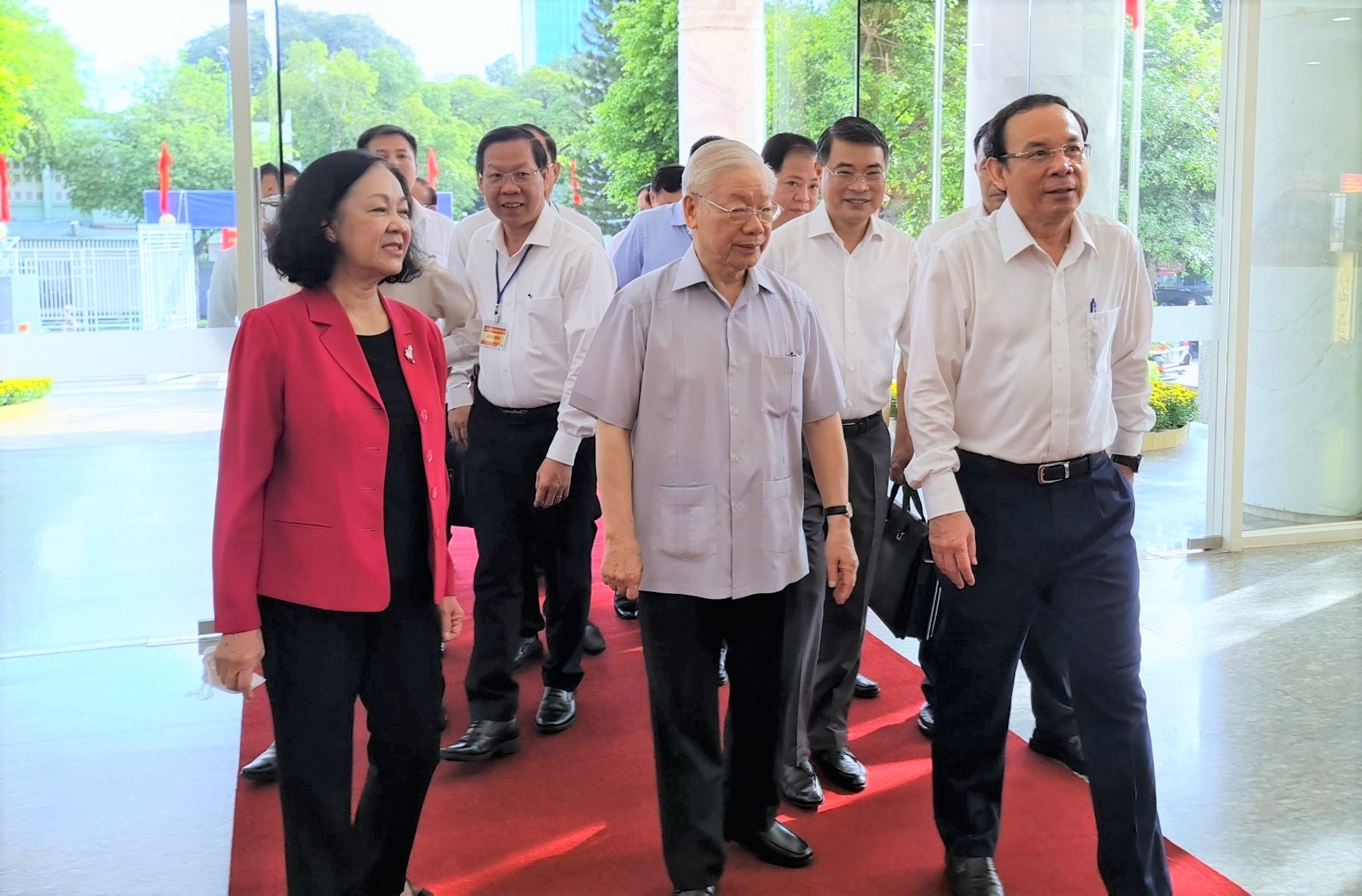 Tổng bí thư Nguyễn Phú Trọng: TP.HCM phát huy mạnh hơn nữa vai trò đầu tàu kinh tế