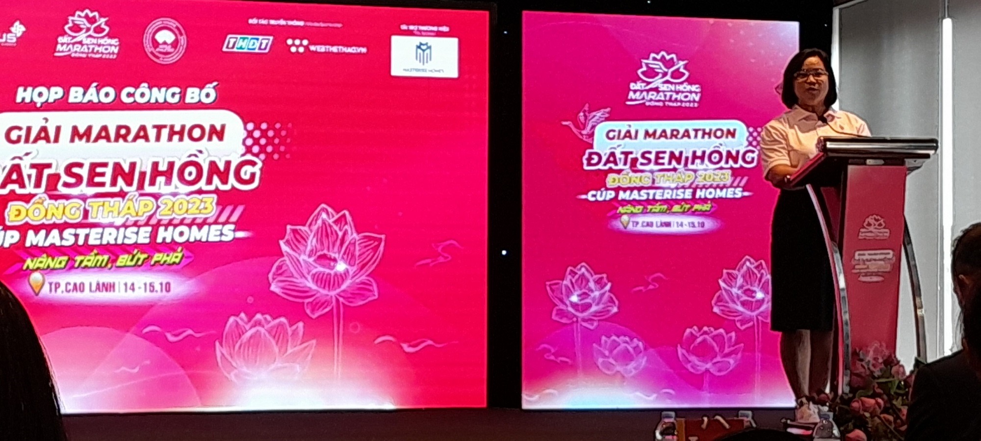Khai mạc Giải Marathon Đất Sen Hồng, Đồng Tháp 2023 Cúp Masterise Homes và công bố hệ thống VNMS