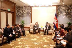 Chủ tịch THACO Trần Bá Dương tiếp kiến Thủ tướng Vương quốc Campuchia