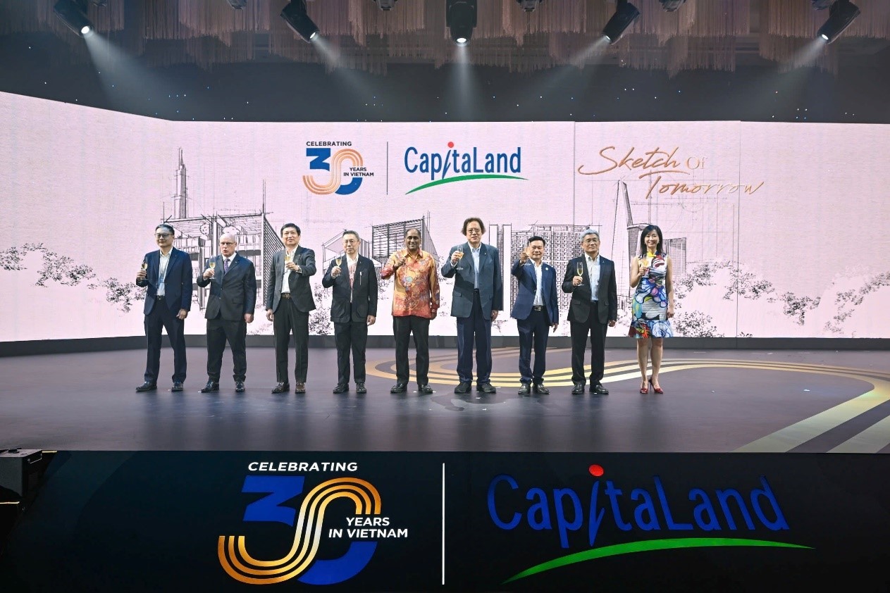 CapitaLand kỷ niệm 30 năm tại Việt Nam thông qua kiến tạo những giá trị tích cực cho bất động sản và cộng đồng