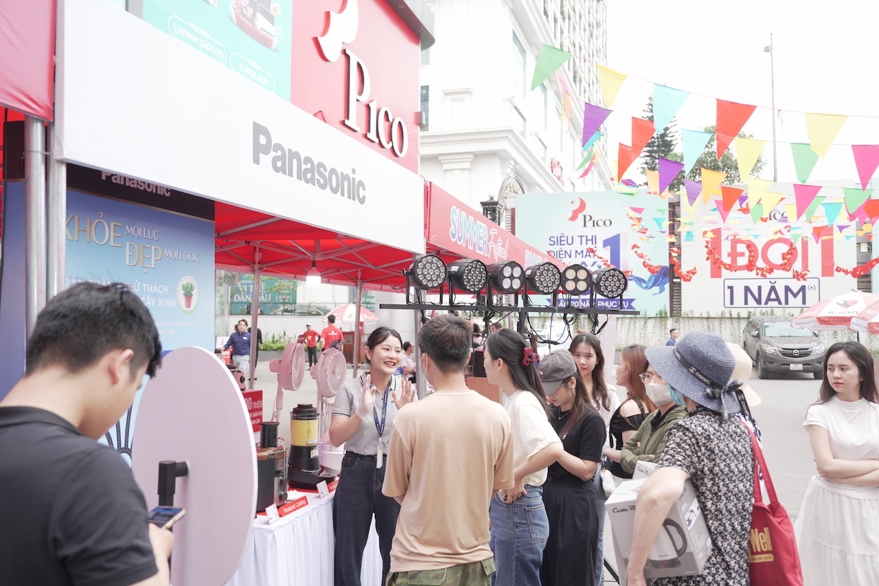 Trải nghiệm công nghệ tiên tiến trong các dòng sản phẩm của Panasonic tại showroom Pico, Nguyễn Trãi