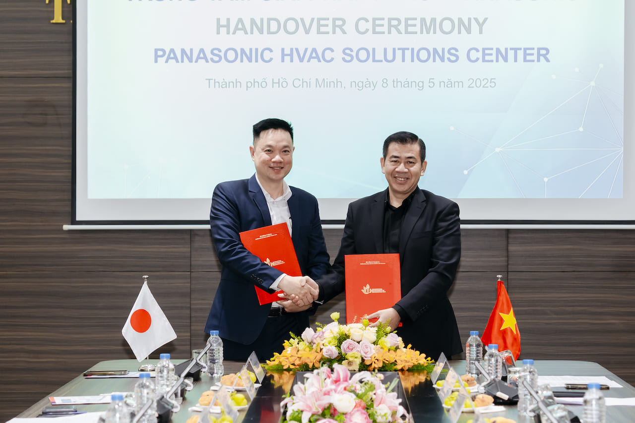 Panasonic bàn giao Trung tâm giải pháp HVAC cho Trường Đại học Công nghiệp TP.HCM, thúc đẩy hợp tác giáo dục vì Việt Nam bền vững
