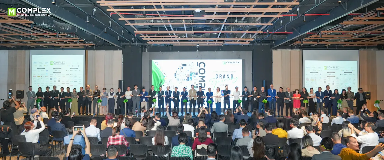 Chính thức khai trương MComplex - Trung tâm Vật liệu, Thiết bị và Hoàn thiện Nội thất lớn nhất Việt Nam tại Royal City