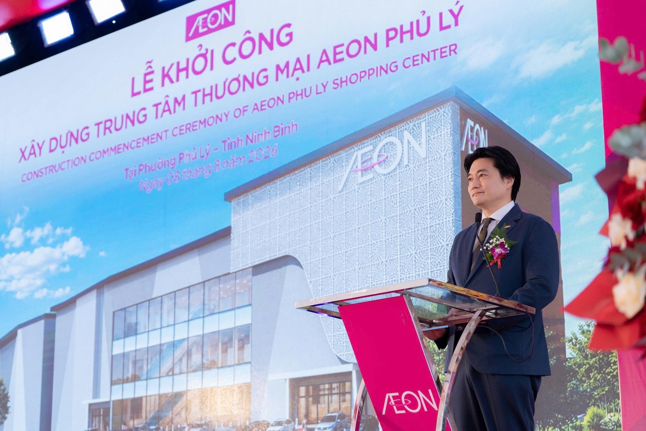 AEON Phủ Lý chính thức khởi công: Kỳ vọng tạo hơn 1.000 việc làm cho địa phương 