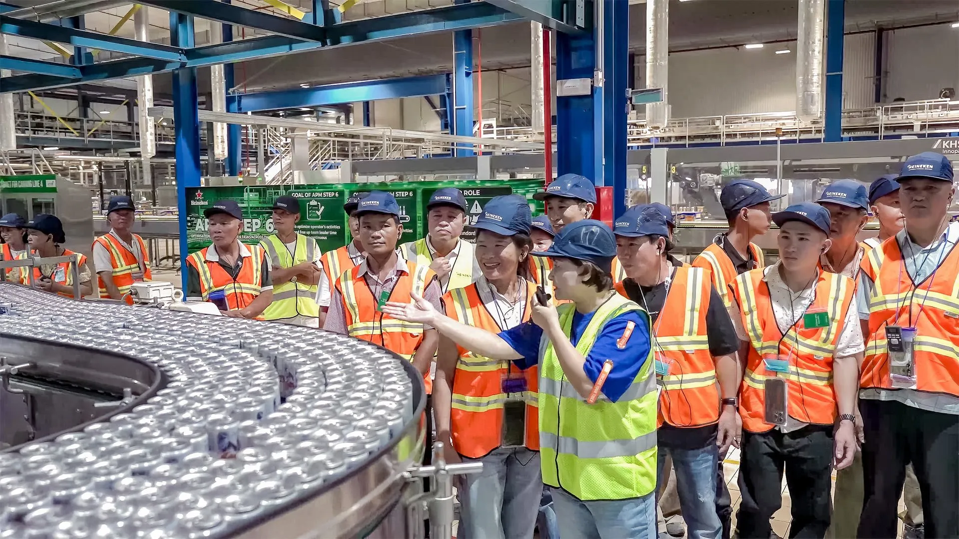 Đối tác trải nghiệm nhà máy Heineken Việt Nam tại Đà Nẵng
